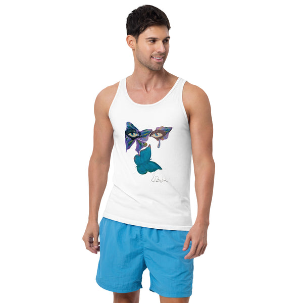 "Solace in Your Eyes" Bella Canvas Men's Tank Top