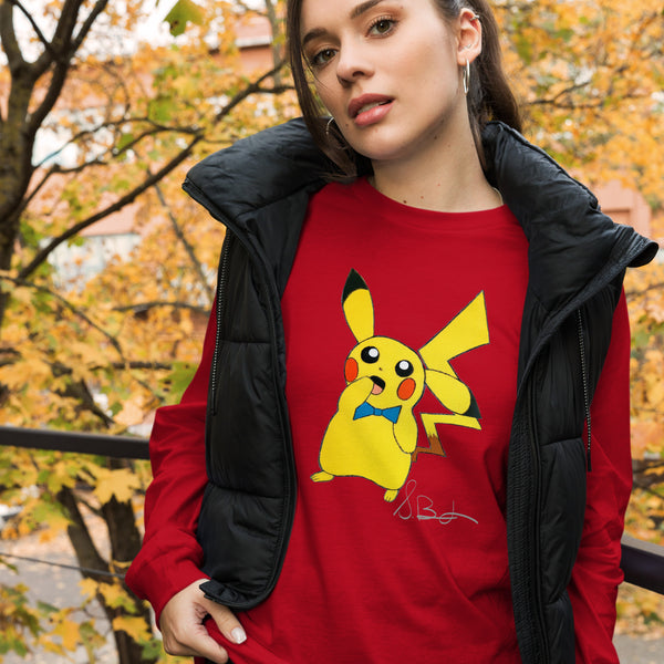 "Pika" Bella Canvas Long Sleeve Tee